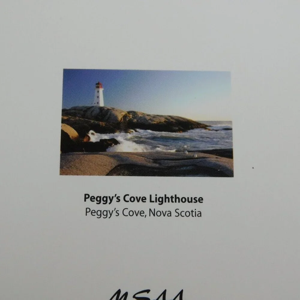 Lot of 5 Lighthouse Note Cards With Envelopes Blank Montauk Point Conimicut MSAA